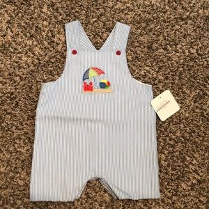 NWT 24m Petit Bebe boy’s summer Shortall